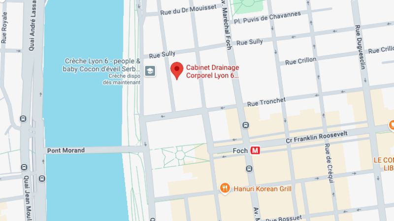 Plan du cabinet, 27 rue Godefroy, Lyon 6e